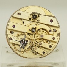 Rare Movement Pocket watch Men's no repeater no fusee duplex chronometer RAR