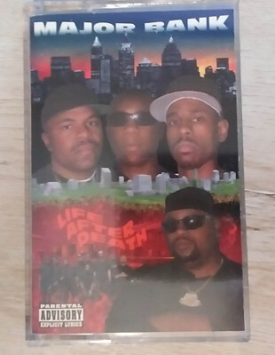 Major Bank – Life After Death 1996 CASSETTE G-Funk Gangsta RARE 