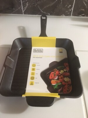 Black Decker Cast Iron Skillet