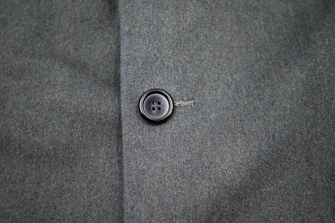 PRISTINE Georgian Covert by Chester Barrie Saville Row England Wool Overcoat 42 image 6