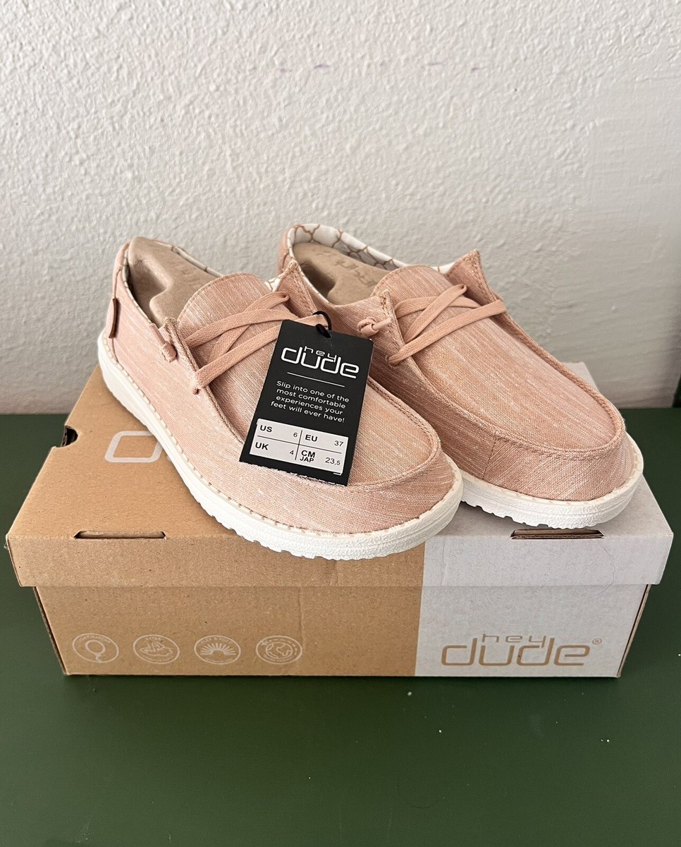 Women's Hey Dude Shoes: Sparkling Rose Gold - Main Image