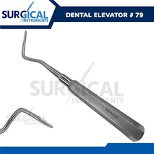 Dental Elevator #79 Surgical Veterinary Instrument Stainless Steel German Grade