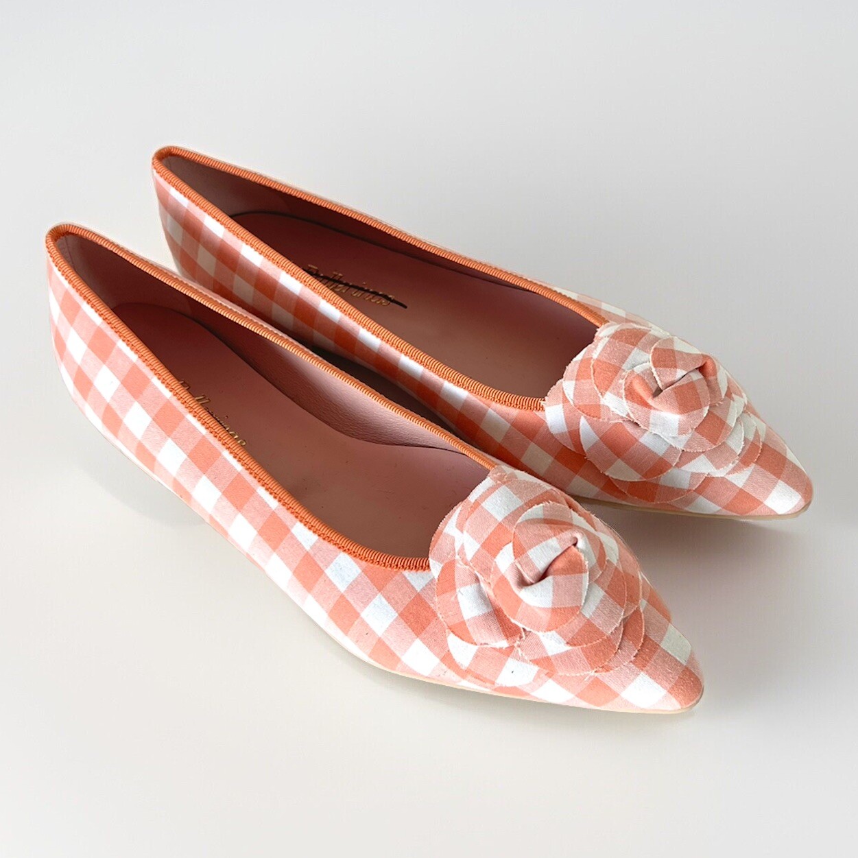 BONITAS BAILARINAS Nuevas Pisos Ballet Naranja Guinga Rosa TYRA Hechas en España Talla 37