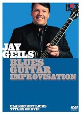Jay Geils Blues Guitar Improvisation Instructional DVD NEW 014016911