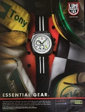 Luminox Watch Picture Swiss Magazine Ad Out of Print Gift Wall Art Decor 