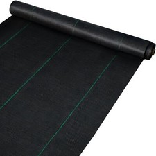 6.5x300FT Weed Barrier Fabric 3.2OZ, Woven Weed Control Fabric Ground Cover