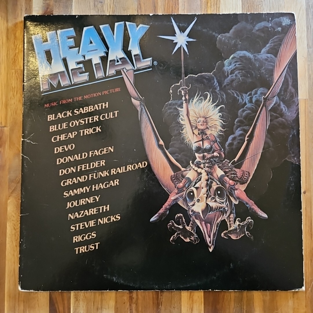 Heavy Metal Music From The Motion Picture DP-90004 2 Record Set Vinyl LP