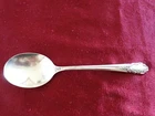 Rogers Sterling by International Silver, Bridal Veil Pattern Soup Spoon (#0793)