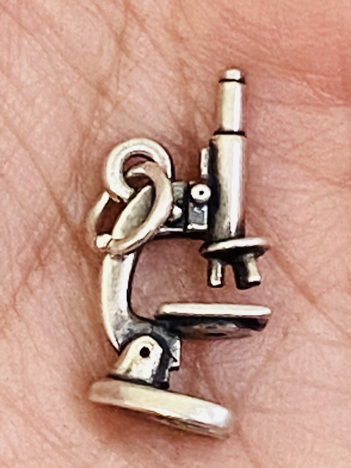 James Avery Retired Silver RARE Microscope Charm - image 9