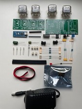 Nixie Clock Kit IN-12 (con tubi) con Arduino e alimentatore 24 H.F.