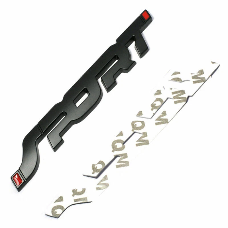 Black Car Metal 3D SPORT Logo Emblem Badge Sticker Trunk Fender Decal Accessory Foto 4 de 4