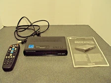 Digital Stream Analog Pass-Through DTV Converter Box DTX9950 Works W/ Remote