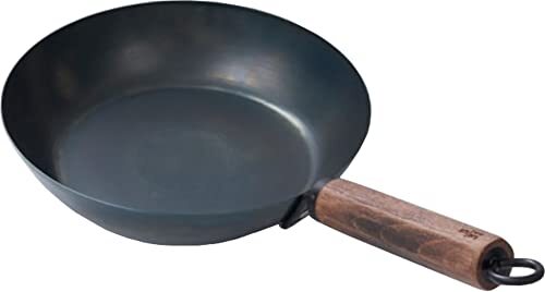 New Fujita Metals Lightweight Iron Frying Pan  Easy to Handle for Women  10.2