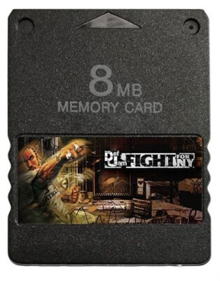 Def Jam Fight for NY PlayStation 2 PS2 Memory Card Completed Saves