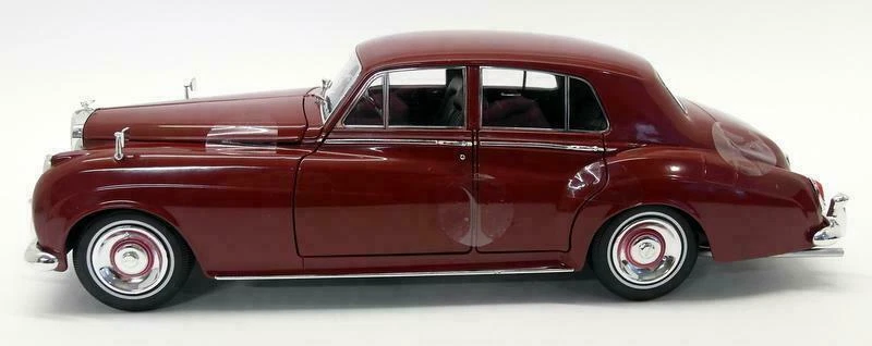 BENTLEY S2 1960 RED MINICHAMPS 100139955 1/18 BORDEAUX RHD METAL DIE CAST - Photo 3/4