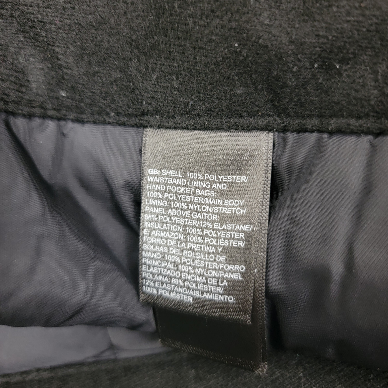 THE NORTH FACE Womens Snow Pants Sz MEDIUM DryVent SALLY Black Ski Winter READ