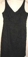 Ann Taylor Little Black Dress Lace Size 10P Petite Sleeveless Clubbing Holiday