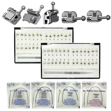 DAMON Q Orthodontic Self Ligating Brackets Copper NiTi Arch Wire Roth MBT 022