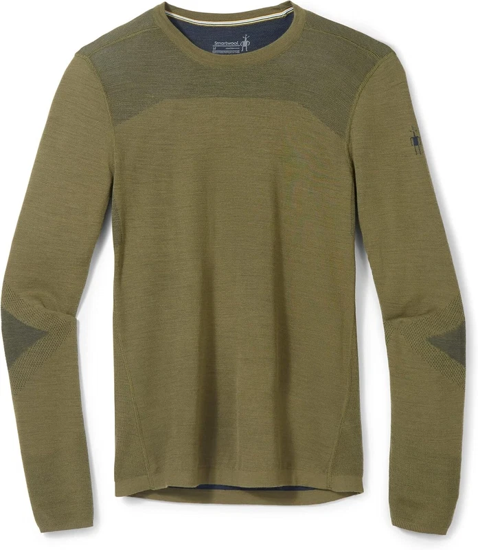smartwool intraknit crew neck soft long sleeve 278p shirt