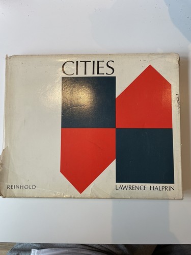 Cities By Lawrence Halprin Antique Book Vintage