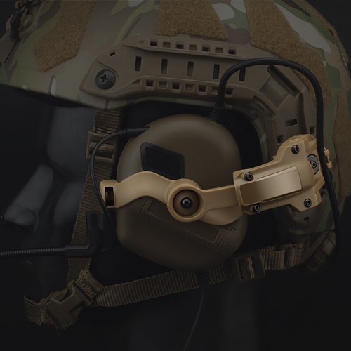Tactical Helmet Rail Mount Kit Arm Mount Adapter for FCS AMP Headset Guide Rail - Picture 15 of 21