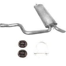 Endschalld&auml;mpfer Auspuff f&uuml;r Mercedes 300 E200-320 Kombi  + Anbausatz