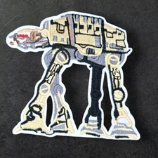 AT-AT WALKER GALACTIC EMPIRE STAR WARS MOVIE CHARACTER IRON ON PATCH