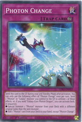 Yugioh Photon Change LDS2-EN057 Common1st NM x3 Play Set