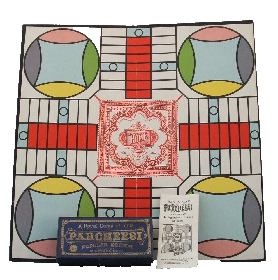 Board 1946 Year Vintage Manufacture Board & Traditional Games