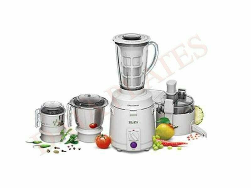 SUJATA MULTIMIX 900 Juicer Mixer Grinder (White, 3 Jars) Express Shipping