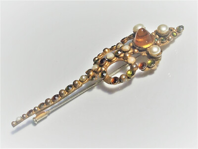 Broche Vintage Signée HENRY - Années 50/60 - Occasion