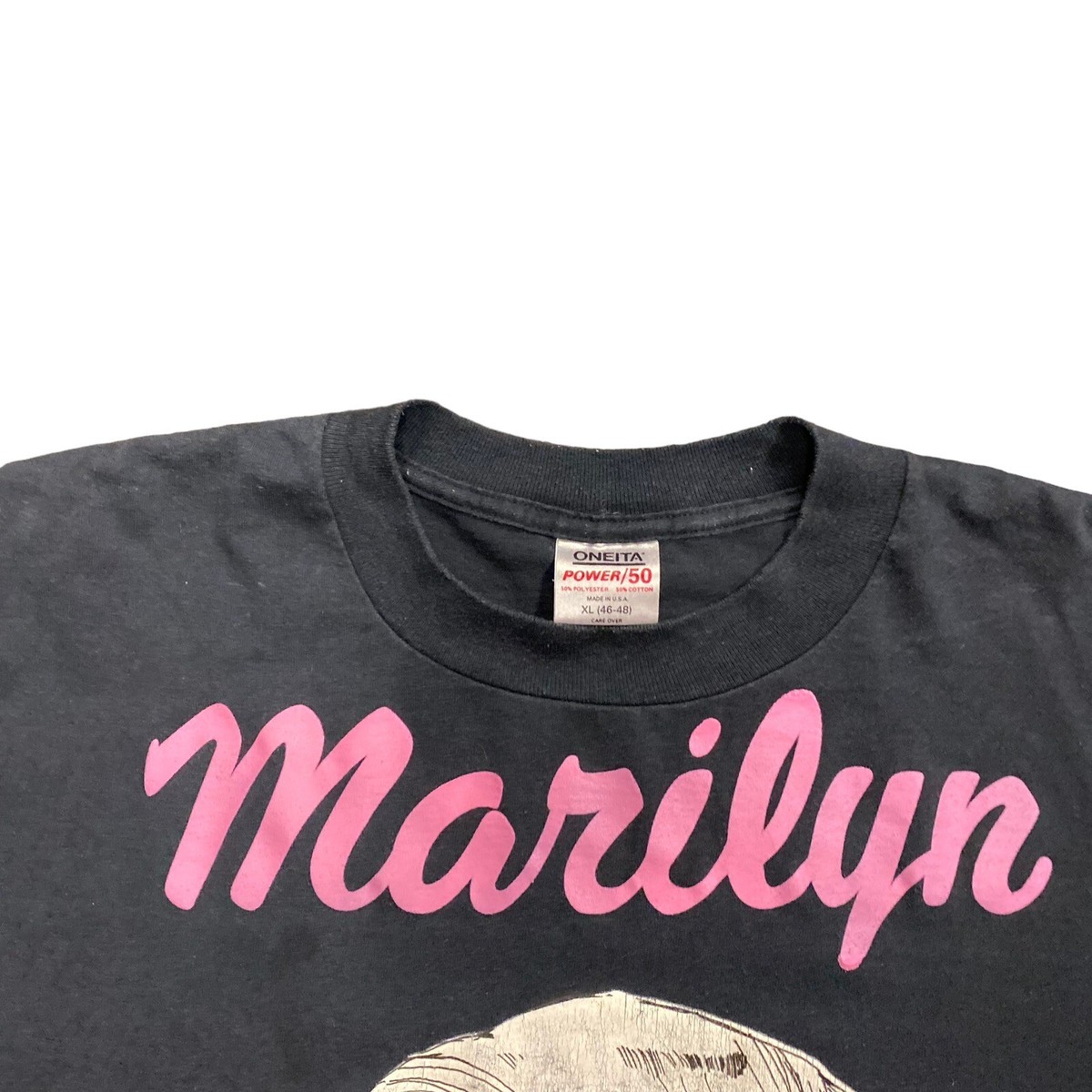 Vintage Marilyn Monroe Rare Single Stitch T Shirt ONEITA Made in 