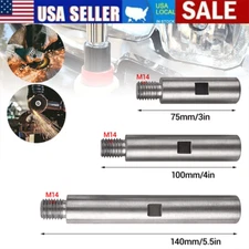 Angle Grinder Adapter Rod Kit Extension Rod M14 Adapter Rod Polishing Tool 3Pc