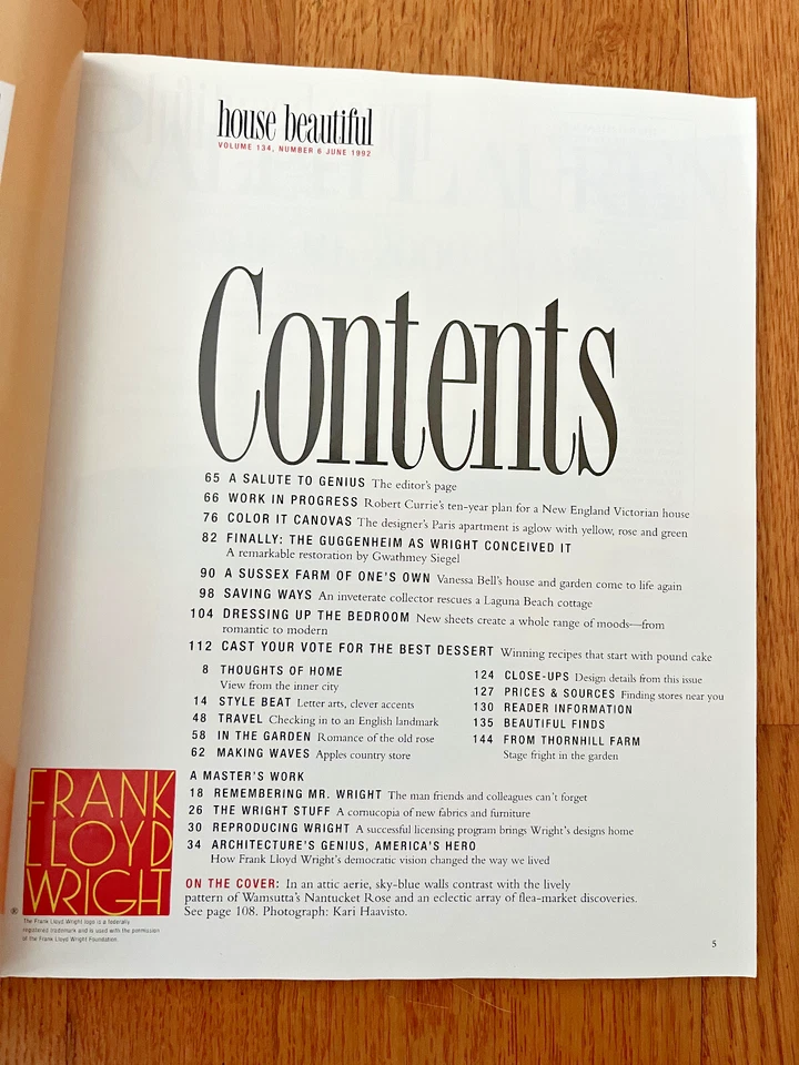 House Beautiful 1990 1991 1992 1993 Lot of 6 Vicente Wolf Sherri Donghia - Image 4 of 4