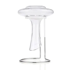 Decanter Drying Stand Steel Wine Decanter Holder for Kitchen Home Countertop