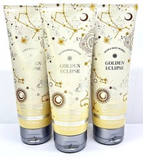 3 BATH BODY WORKS GOLDEN ECLIPSE ULTIMATE HYDRATION BODY CREAM LOTION 8 OZ