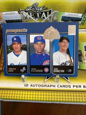  2001 Topps Opening Day #154 Josh Hamilton/Corey Patterson 