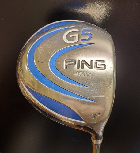 Ping G5 460cc 9º Driver, RH, Aldila NV 65-S 350 Stiff Graphite 46" - Picture 1 of 12