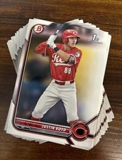 (25) 2022 1st Bowman Draft Baseball Justin Boyd BD-13 Lot Of 25 CINCINNATI REDS