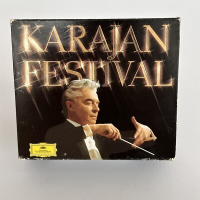 Karajan Festival [Deutsche Grammophon DG 5 CD Box Set] CDs are