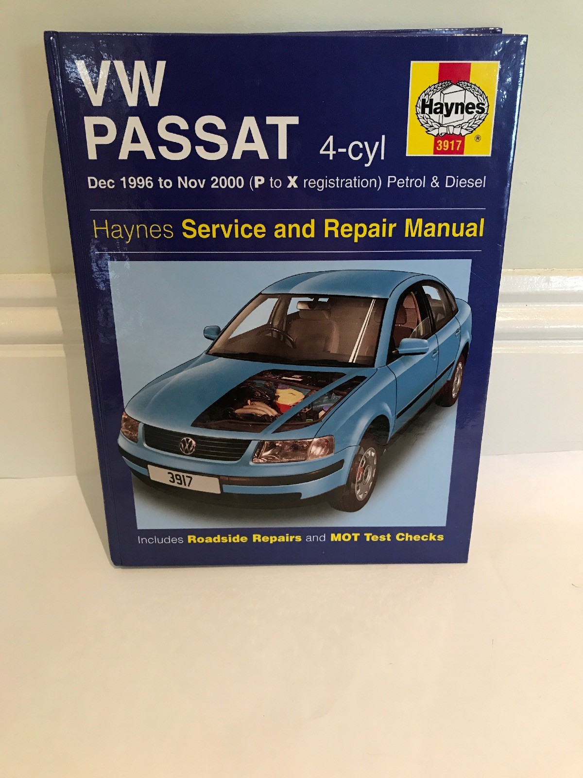 VW PASSAT 4-cyl Petrol & Diesel (dec 96 - Nov 00) P to X Reg 3917 Haynes |  eBay