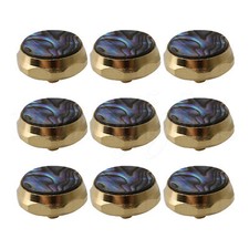 9 x Trumpets Finger Buttons Zinc Alloy For Replacing Missing Buttons