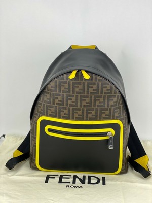 fendi backpack leather