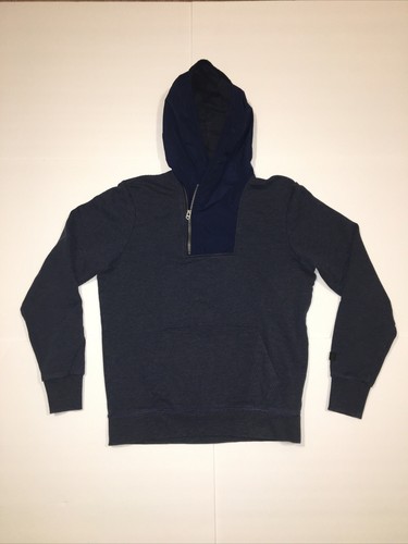 G-Star Raw Navy Blue hoodie 1/4 zip 