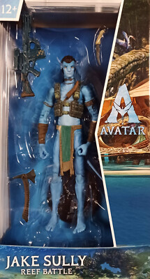 AVATAR Jake Sully (Reef Battle)  McFarlane Toys - 7'' / 18 cm (The Way of Water)