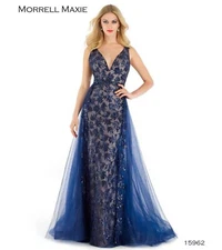 Navy Blue Formal Gown Morrell Maxie
