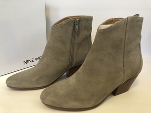 nine west tan ankle boots
