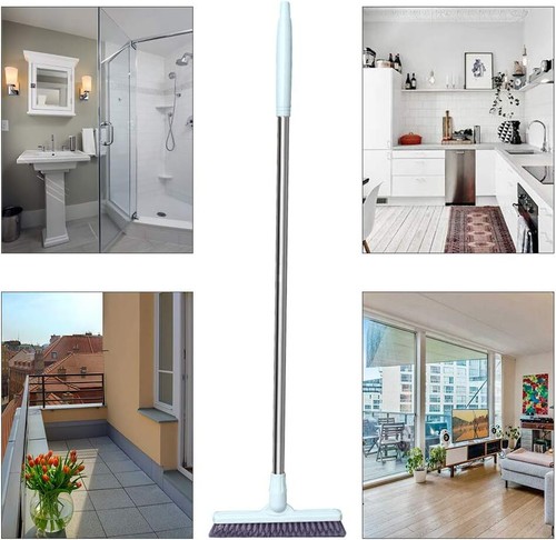 Affogato Floor Scrub Brush Bathroom Long Handle Bathtub Push Broom Shower Tile - Picture 7 of 11
