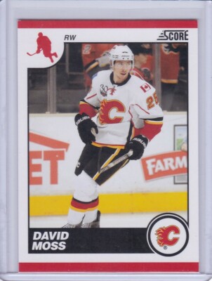 David Moss 2010 Score Glossy Hockey Card 99