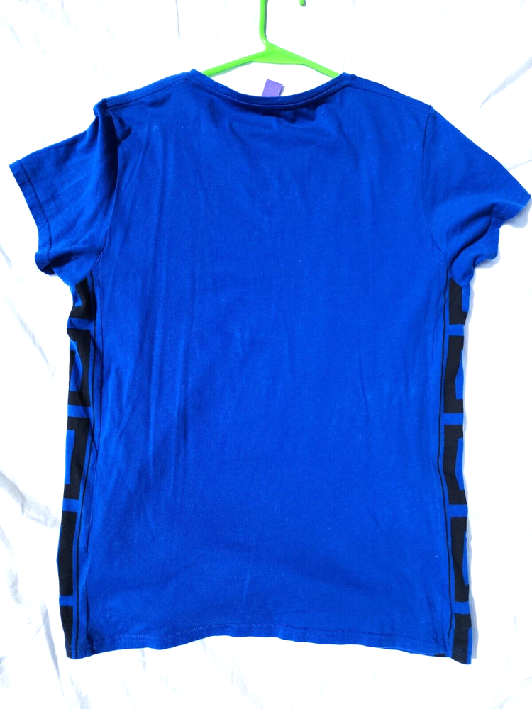 VeryRare VERSACE X H&M 2012 Collection Blue with Black lines Size M Muscle Shirt